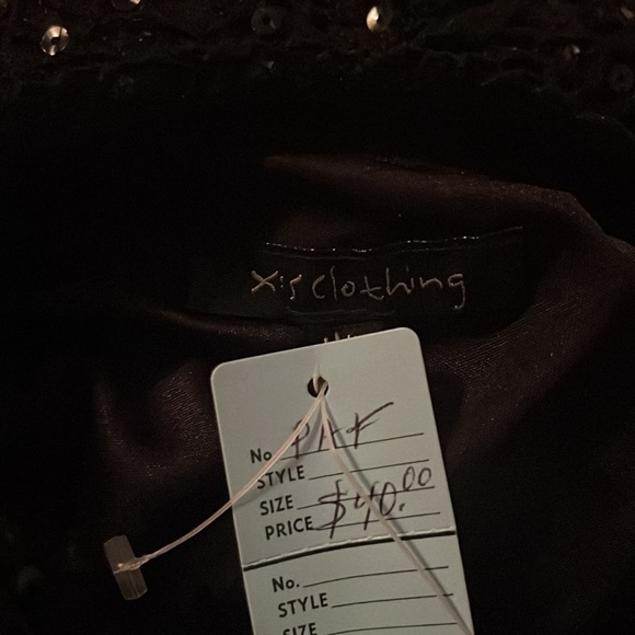 Black sequin dress - Picture 3 of 3